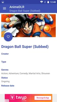AnimeDLR android App screenshot 5